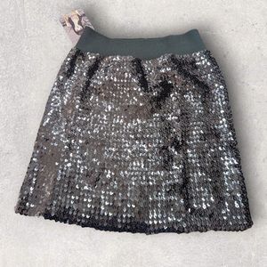 NWT Sequins Mini Skirt